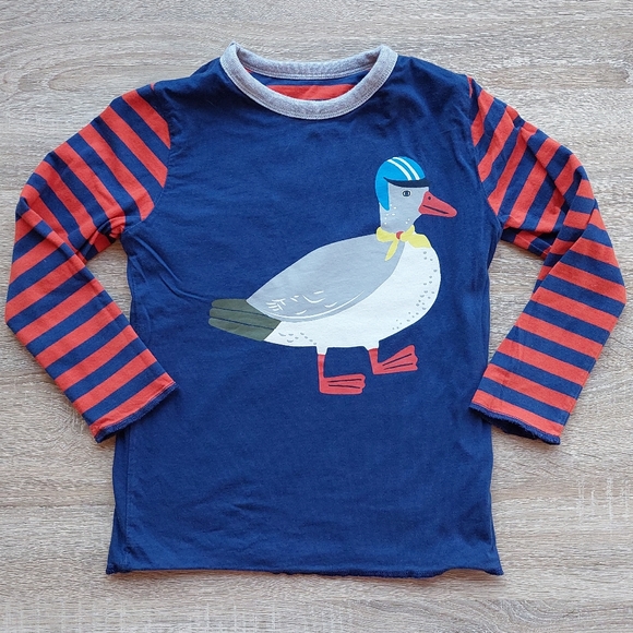 Mini Boden euc reversible pigeon tee 6-7 years - Picture 14 of 16